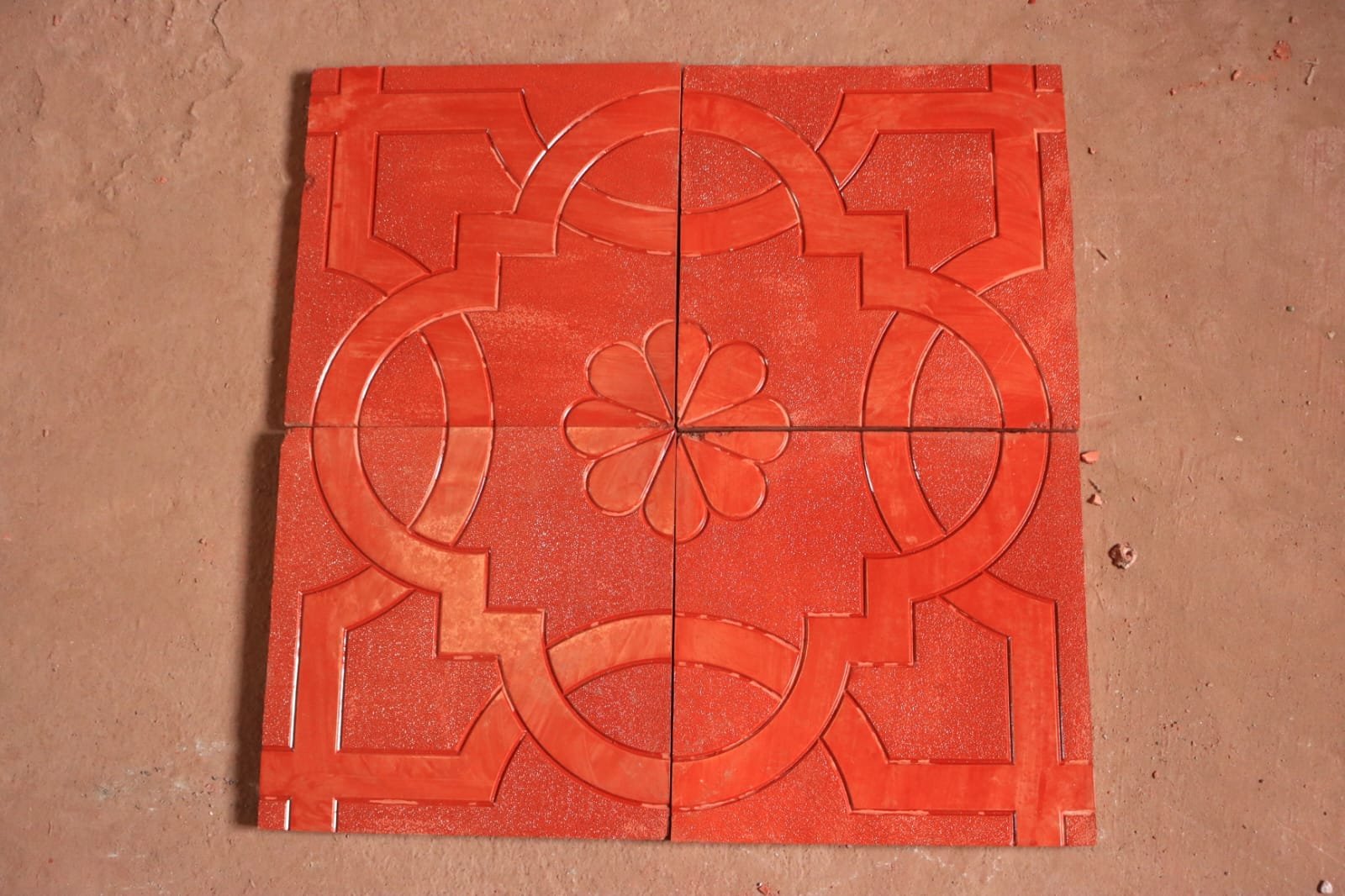 Sai Balaji Tile #20 - Designer Anti-Skid Concrete Flooring Tile Virudhunagar